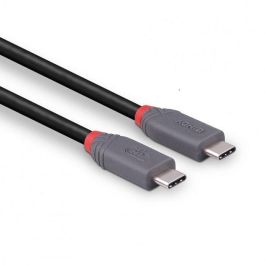 Lindy Cable USB 4 Tipo C a C, Anthra Line, 2m, 240W, 40Gbps, para 8K/Dual 4K