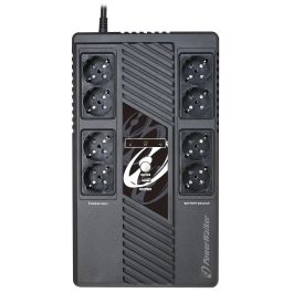 PowerWalker VI 600 MS UPS Line-Interactive 600VA / 360W 8 CEE 7/3 (Type F) Outlets USB RS-232 RJ-45/RJ-11 Protección