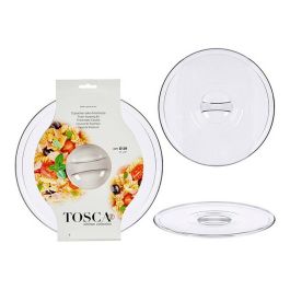 Stefanplast Tapa de Plástico Tosca Transparente 29.5 cm (Set de 8)