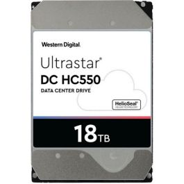 Western Digital WUH721818ALE6L4 Disco Duro Interno 18TB Ultrastar DC HC550 7200 RPM 3.5" SATA III para Servidor