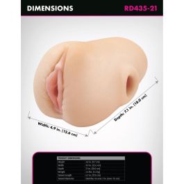 Masturbador Masculino Pipedream PDX Plus Carne