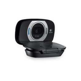 Logitech C615 Webcam Full HD 1080p con Autofoco, 8MP/2MP, USB 2.0, Color Negro