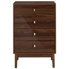 Home Deco Factory Cómoda Tiffany 4 Cajones Colección Cocooning