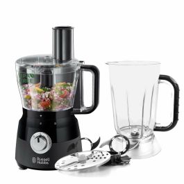 Robot Multifunción - RUSSELL HOBBS - Negro Mate 24732-56 - 600 W - Bol de 2,5 L - Cuchillas de acero inoxidable - Disco reversible - Negro mate Precio: 116.50000032. SKU: B1D5Y7NP6K