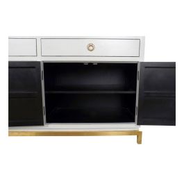 Buffet Oriental DKD Home Decor Blanco Dorado 50 x 80 x 150 cm