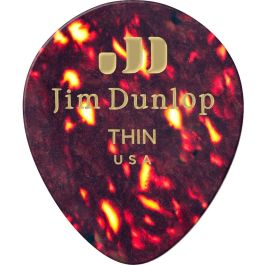 Pack 72 Púas Genuine Celluloid Teardrop Shell - Thin Pack 72 Púas Genuine Celluloid Teardrop Shell - Thin