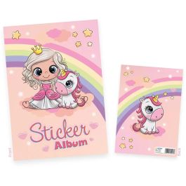 HERMA Sticker Sammelalbum für Kids Prinzessin Sweetie A5