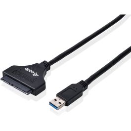 Equip Adaptador USB 3.0 a SATA - Cable Negro 5 Gbit/s 0.5m con UASP para Discos Duros Precio: 34.95000058. SKU: S7807173