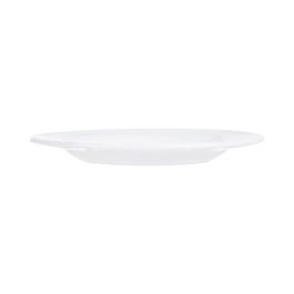 Arcoroc Set 6 Platos de Pan 16 cm Vidrio Opal Intensity White Blanco Extra Resistente Templado Fabricado en Francia Apto Lavavajillas y Microondas