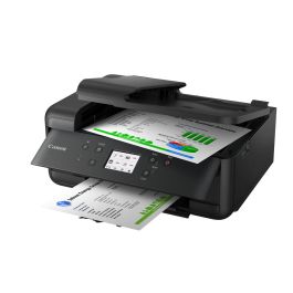 Canon PIXMA TR7650 4452C026 Multifunción Fotográfica WiFi Fax Dúplex Negra - Impresora, Copia, Escáner