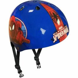 Stamp Casco de Skate Spiderman Talla 54-60 cm, con Correas Ajustables, Estructura EPS Negra, Carcasa ABS y Salidas de Aire para Confort Precio: 38.50000022. SKU: B139KNCB2B