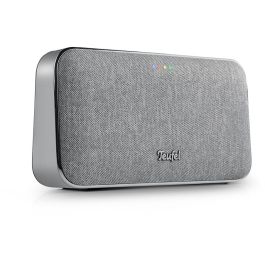Teufel MOTIV GO VOICE Altavoz Wi-Fi Bluetooth Inalámbrico Portátil, Color Plata Blanco