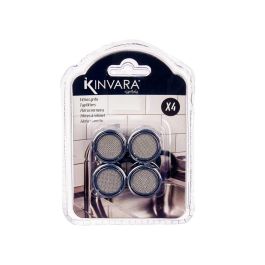 Kinvara Set de 4 Filtros Aireador para Grifo, 9x13x2 cm (36 Unidades) Kinvara Set de 4 Filtros Aireador para Grifo, 9x13x2 cm (36 Unidades)