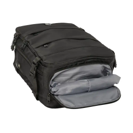 Safta Mochila de Viaje Cabina para Portátil 15,6" Real Madrid Negro con Conector USB y Zapatillero