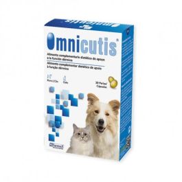 Omnicutis 30 Cápsulas para Perros y Gatos: Ácidos Grasos Esenciales, Zinc y Vitaminas para Problemas Dermatológicos Precio: 16.8899995. SKU: B12Q4FHMR6