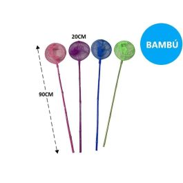 Poessa Salabre de Bambú 90x20 cm Colores Surtidos (Rosa, Morado, Azul o Verde) - Modelos Surtidos
