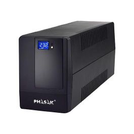 PHASAK SAI 600VA Esential Interactivo - Pantalla tC!ctil con USB + RJ45