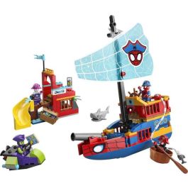 Lego Juego de Construccion Barco Pirata del Equipo Spidey, Edad Mínima 36 Meses