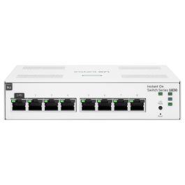 HPE Aruba Networking Instant On 1830 Switch 8 Puertos Gigabit (10/100/1000), Conmutador L2 Gestionado por Web/Cloud, Montaje en Rack, 16 Gbit/s, QoS, VLAN, Sin Ventilador Precio: 130.5000004. SKU: B17C3S6MS6