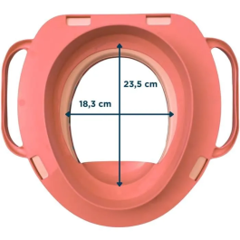 Thermobaby AAAIA11512 Reductor de Inodoro Confort con Asas Minnie