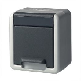 GIRA 444030 SCHUKO KD WG AP Grau Enchufe con toma de tierra Gris Precio: 23.0384. SKU: B17X6WQ9JX