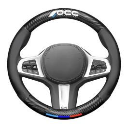 Occ Sport Funda de Volante M Power OCCFV0050 Deportiva Cuero Fibra de Carbono Antideslizante Universal 38cm