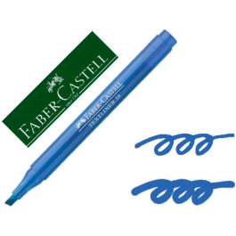 Faber Castell Rotulador Textliner 38 Fluorescente Azul Trazo 1/5 mm Precio: 8.98999992. SKU: B17KRRDCR6