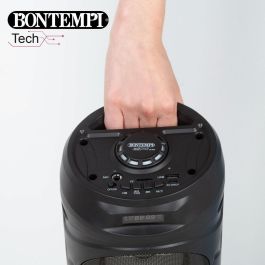 Altavoz con Micrófono Karaoke Bontempi Plástico 16 x 38 x 16 cm (2 Unidades)