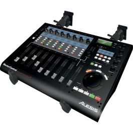 Quiklok Brazo Soporte Teclado Slatwall - Set De 2 Negro Acero Ajustable 36-50cm Carga 22.6kg