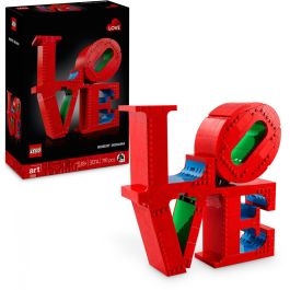LEGO 31214 Art LOVE Set de Construcción para Adultos - Decoración y Regalo para Parejas
