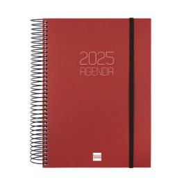 Agenda Finocam OPAQUE Burdeos A5 15,5 x 21,2 cm 2025 Precio: 11.49999972. SKU: B1BGRES252