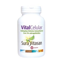 SURA VITASAN Vital Celular 60 Cápsulas. Antioxidante con Astrágalo, N-Acetil-Cisteína y Vitaminas C y E. Precio: 40.5000002. SKU: B1HHYTSXH5