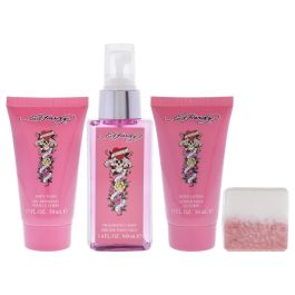 Set Ed Hardy: Ed Hardy, Scented Spray, For Women, 50 ml + Ed Hardy, Body Wash, 50 ml + Ed Hardy, Hydrates, Body Lotion, 50 ml + Ed Hardy, Cleansing, Bath Bomb Precio: 18.49999976. SKU: B16AZ6A7NB