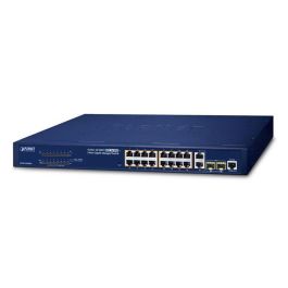 Planet FGSW-1816HPS Switch Gestionable Gigabit PoE+ de 16 Puertos 10/100TX + 2 Puertos Combo TP/SFP Precio: 117.49999998. SKU: B1E7FLXV32
