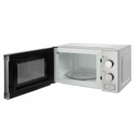 Oceanic MO20S Microondas Independiente Monofunción, 20 Litros de Capacidad, 700 W de Potencia, Color Plateado