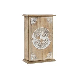 Guardallaves Indio DKD Home Decor Blanco Natural 7.5 x 28 x 18 cm Precio: 14.69000016. SKU: B1CMTSR8HT