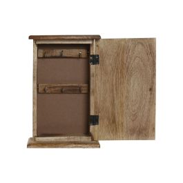 Guardallaves Indio DKD Home Decor Natural Natural 7.5 x 28 x 18 cm