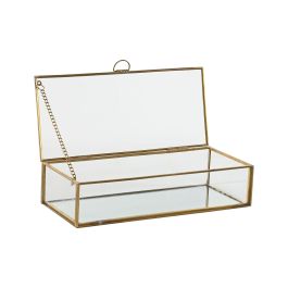 Joyero Glam DKD Home Decor Dorado 10 x 5.5 x 23 cm Precio: 10.50000006. SKU: B13BPBQLYN