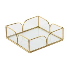 Joyero Glam DKD Home Decor Dorado 16 x 5.3 x 16 cm Precio: 14.49999991. SKU: B1DQV66RRS