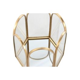 Joyero Glam DKD Home Decor Dorado 8.2 x 9.5 x 9.2 cm