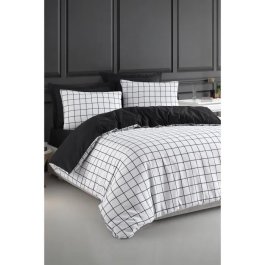 Juego de cama 220x240 cm + 2 fundas de almohada 60x60 cm - 65% Algodón, 35% Poliéster - Blanco ASI8684283344598 Precio: 41.89000035. SKU: B13YDG9TVQ