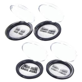 Cosmetic Club Pestañas Postizas Magnéticas Surtidas 4 Modelos Sin Pegamento Rápida Colocación