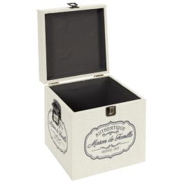 Home Deco Factory Juego De 3 Cajas Cuadradas Deco Romantico