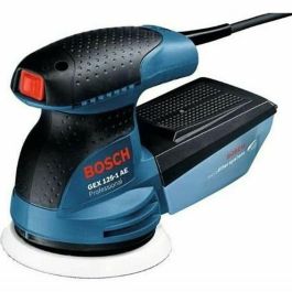 Bosch Professional GEX 125-1 AE Lijadora Excéntrica 125 mm 250W con Velocidad Variable y Caja Microfiltro
