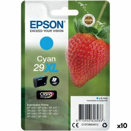 Cartucho de Tinta Original Epson 29 XL Cian (10 Unidades) Precio: 206.49999997. SKU: B1CMBA3GZC