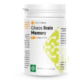 GHEOS Brain Memory con Bacopa y Ginkgo Biloba 800mg 60 Cápsulas para funciones cognitivas Precio: 36.7900005. SKU: B1K84GZPYC