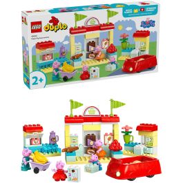 LEGO DUPLO 10434 Set de Juego Supermercado de Peppa Pig – juguete infantil para niños de 2+ años