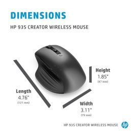 HP Ratón Inalámbrico 930 Creator, 4000 ppp, 8 Botones, Bluetooth 5.1, Batería Recargable HP Ratón Inalámbrico 930 Creator, 4000 ppp, 8 Botones, Bluetooth 5.1, Batería Recargable