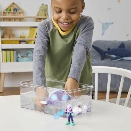 Hasbro HASG14665P0 - Figura y Vehículo de Telarañas Acuáticas de Ghost-Spider, Marvel Spidey y sus increíbles amigos, 4+ años