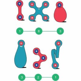 Gipsy Toys Juego de construcción magnético Itsy CLIXO 18 piezas Multicolor A partir de 4 años